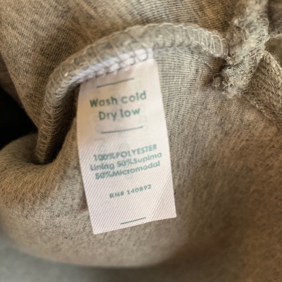 Marine Layer Lady Sherpa Corbet Pullover Gray - Picture 4 of 6